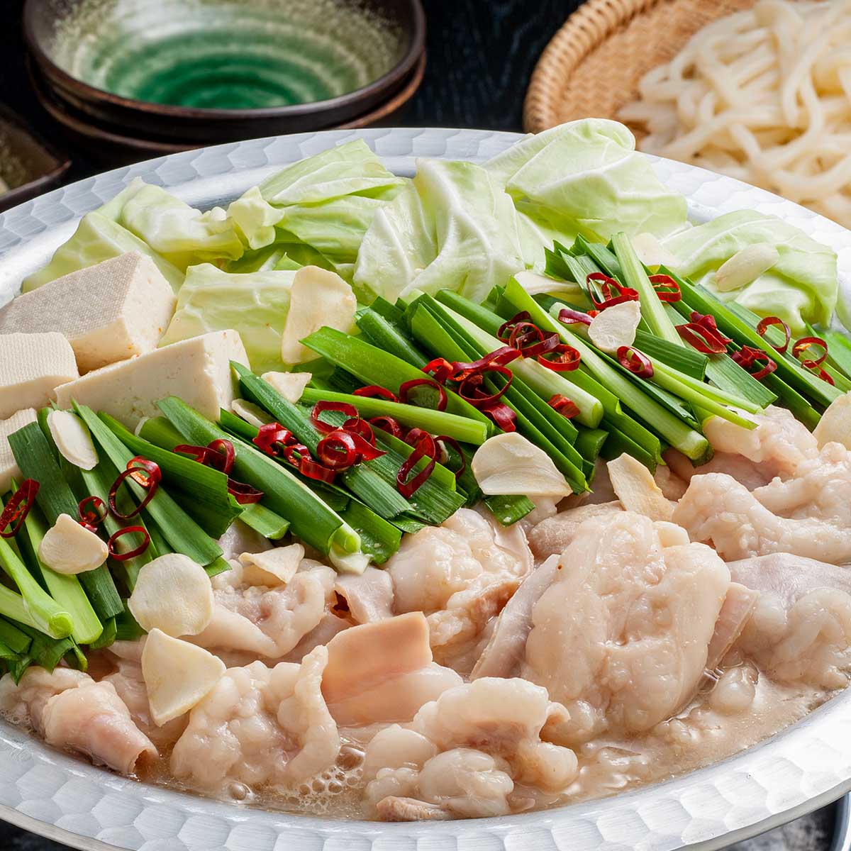 【出荷期間:11月11日-12月25日】京料理ふじ田　京のもつ鍋　白みそ仕立て KF-MP