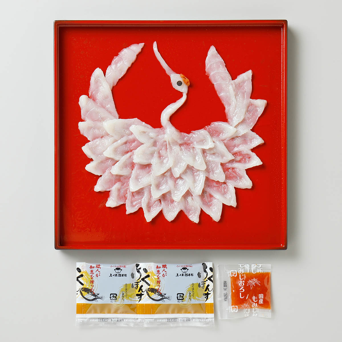 【母の日:お届け期間5月8日-10日】山口県萩産活〆まふく刺身 慶祝鶴 26母マ鶴