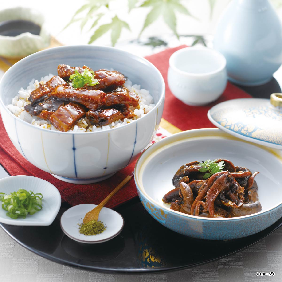 うなぎ割烹 「一愼」 きざみ鰻と肝の佃煮の詰合せ RUIDKK22W