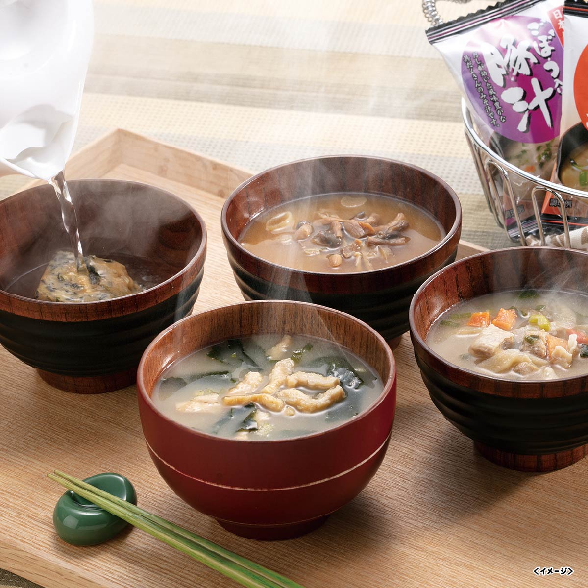 フリーズドライお味噌汁三種の味詰合せ KF-BO