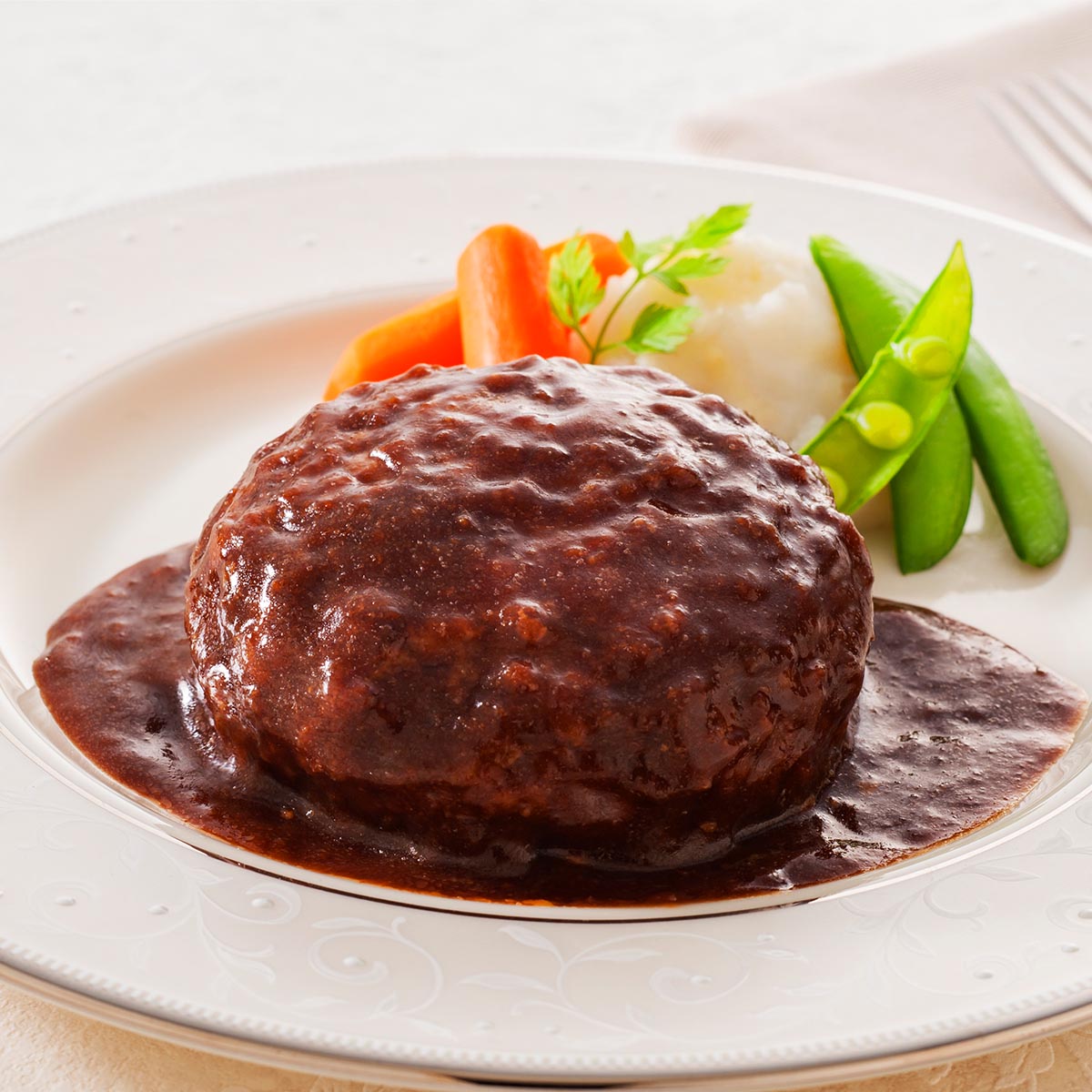 【出荷期間:11月11日-12月25日】函館 五島軒 北海道ビーフハンバーグ(デミグラスソース) KF-BD