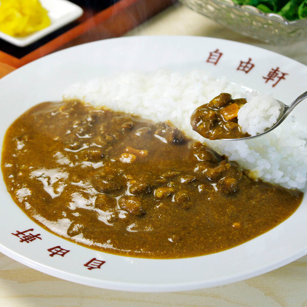 自由軒　昔ながらの黒ラベルカレー6個セット（泉州産玉葱使用オリジナル商品）JKPS-6I