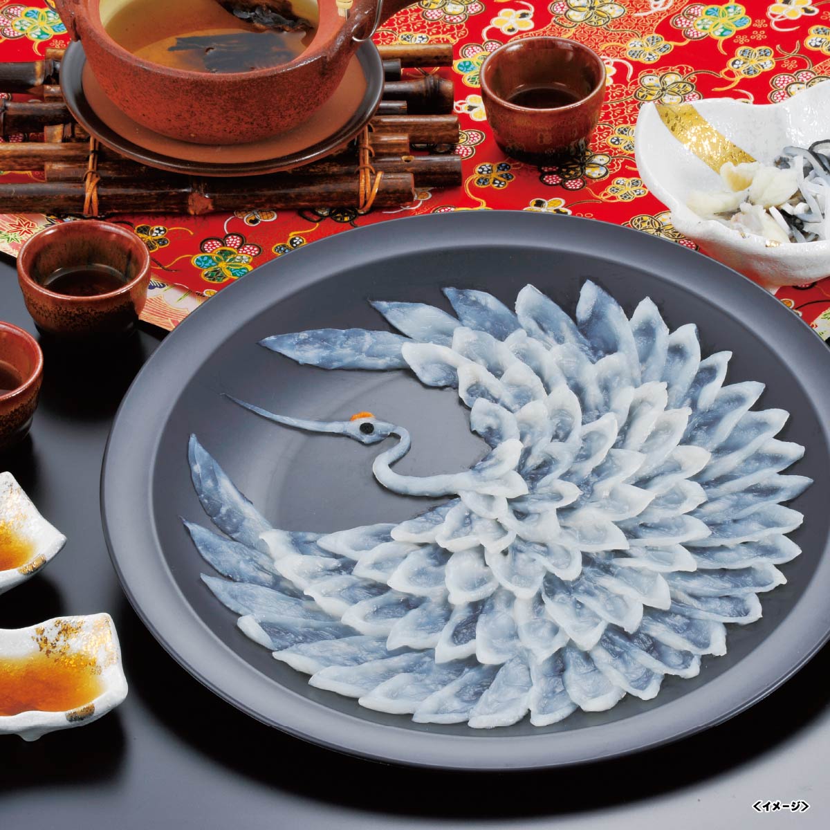 とらふく刺身 慶祝鶴　鶴90