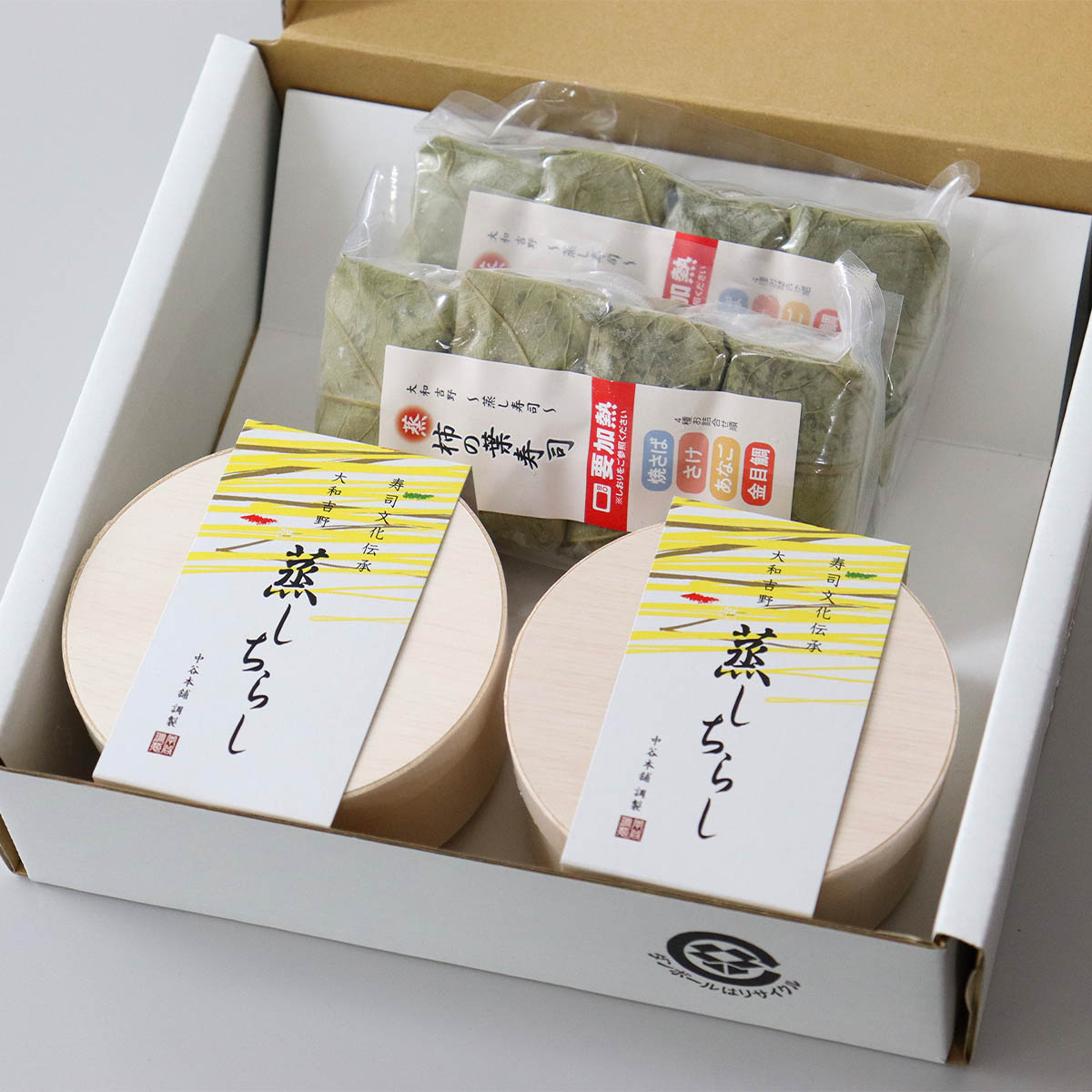 【母の日:お届け期間5月8日-10日】蒸し寿司と蒸し柿の葉寿司4種 212375母