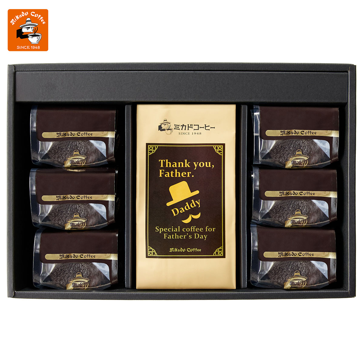 【父の日:お届け期間6月19日-21日】父の日コーヒー&トリュフショコラケーキギフト FCT-2N