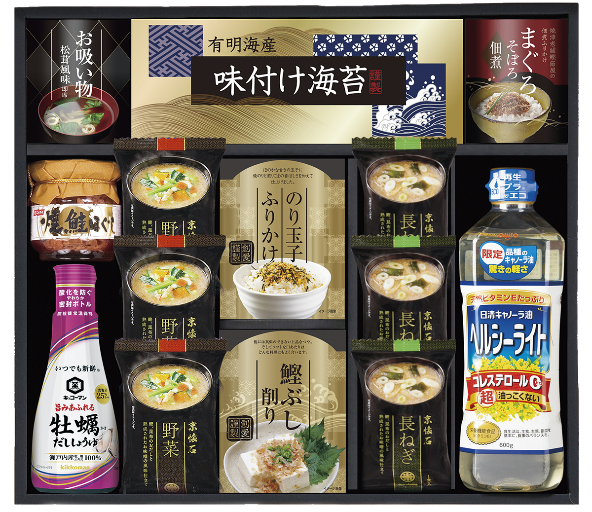 キッコーマン&マルコメ和風詰合せB【お届け期間：10月1日から12月23日まで】