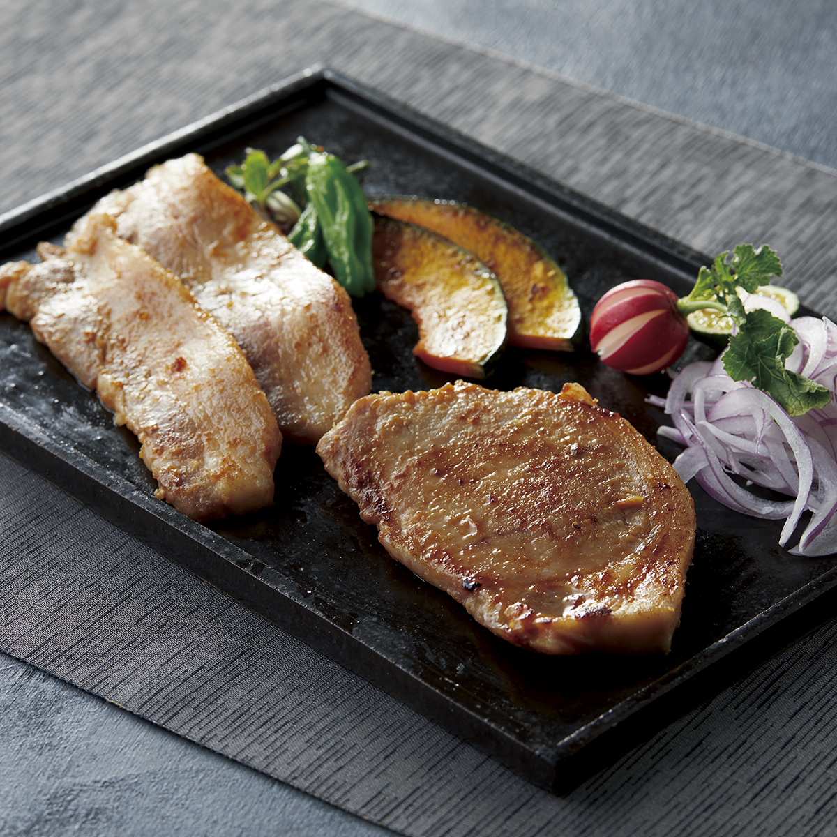 ケンボロー芙蓉ポーク 味噌漬けロース肉とバラ肉