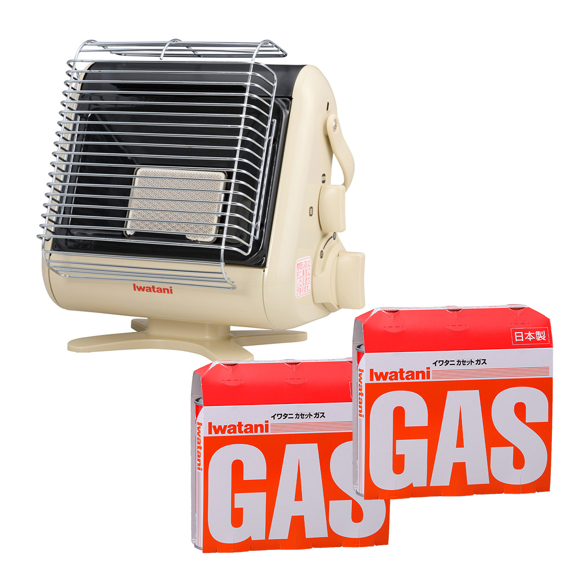 カセットガスストーブ マイ暖III セット