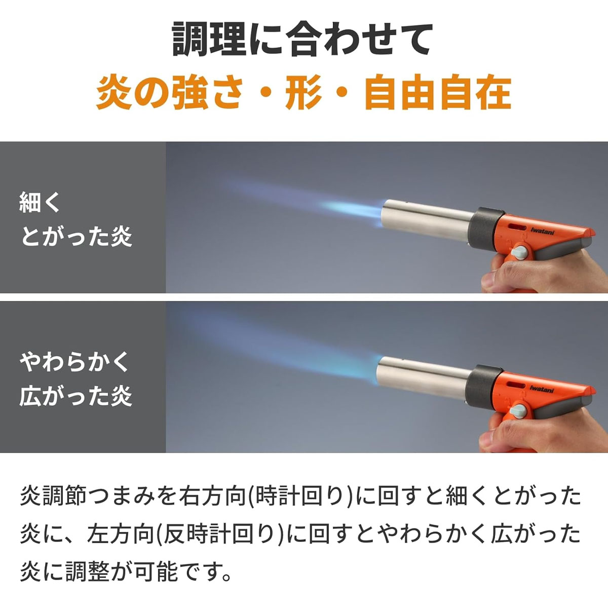 カセットガス アウトドア トーチバーナーⅡ