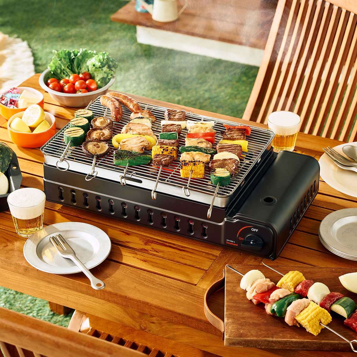 カセットガス ワイドBBQグリル ホームメイドシリーズ