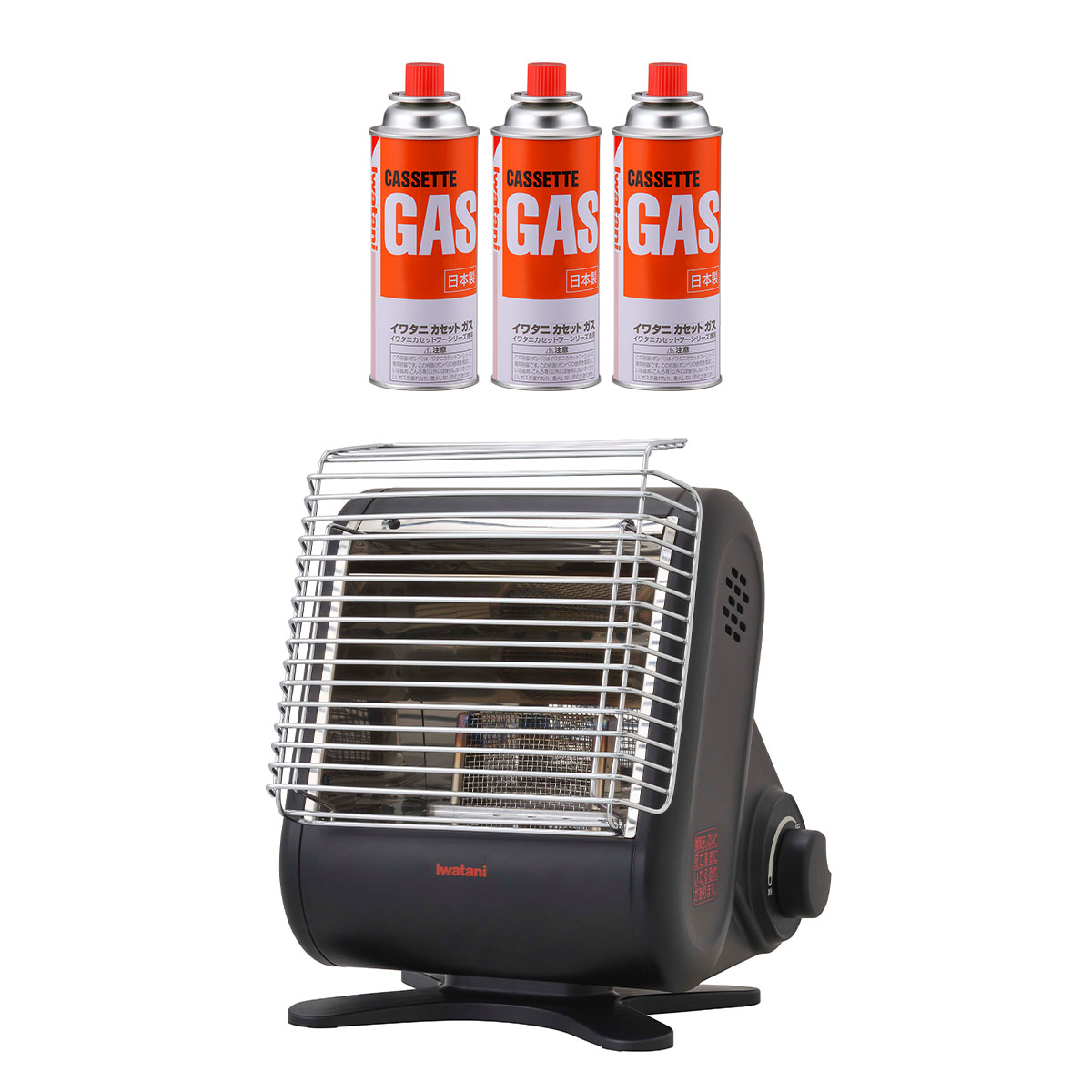 カセットガス ストーブ マイ暖mini セット