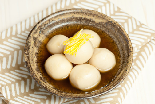 柚子が香る里芋の煮もの