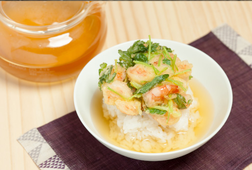 ごはんメニューのアレンジ！天茶