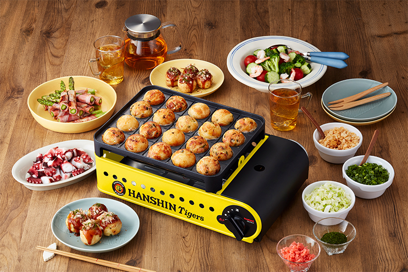カセットガスたこ焼器 “虎たこ”