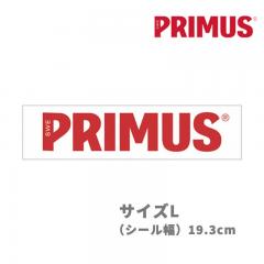 PRIMUS/プリムス ステッカーL レッド