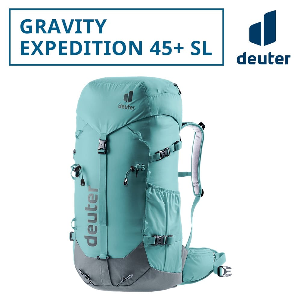 deuter/ドイター グラビティ エクスペディション45+ SL ダストブルー×グラファイト D3362122