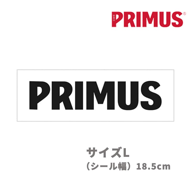 PRIMUS/プリムス ステッカーL ブラック