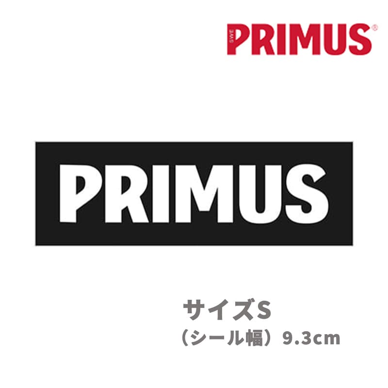 PRIMUS/プリムス ステッカーS ホワイト