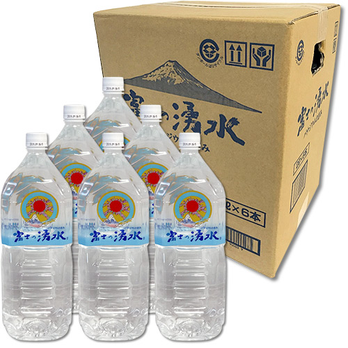 富士の湧水 ペットボトル 2L 6本セット